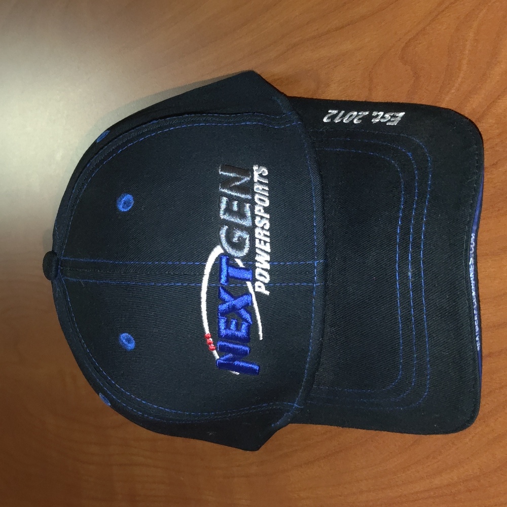NEXTGEN Powersport Embroidered Logo Strapback Hat Cap New